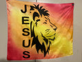 Lion of Judah | Hand-Painted Silk Worship Flags |