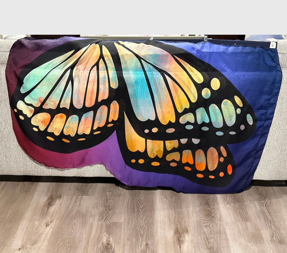 Transformation | New Creation Butterfly Silk Worship Flags