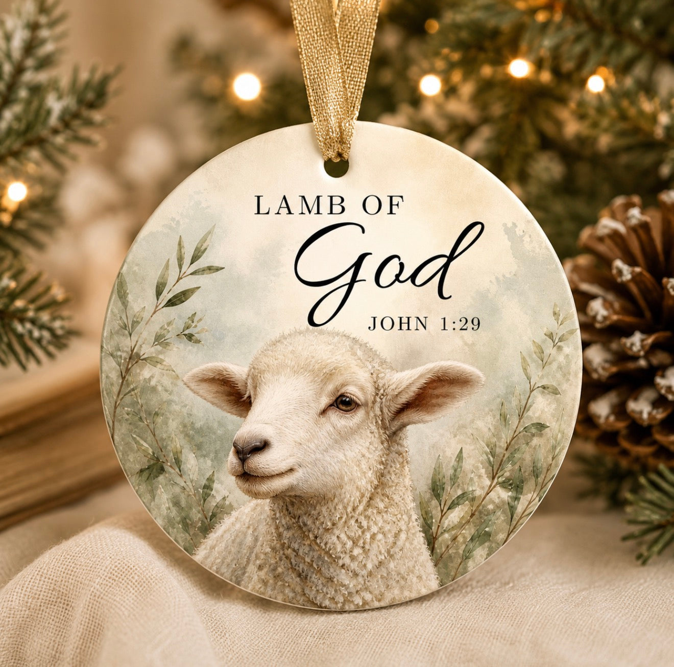Names of Jesus Christmas Ornament Collection