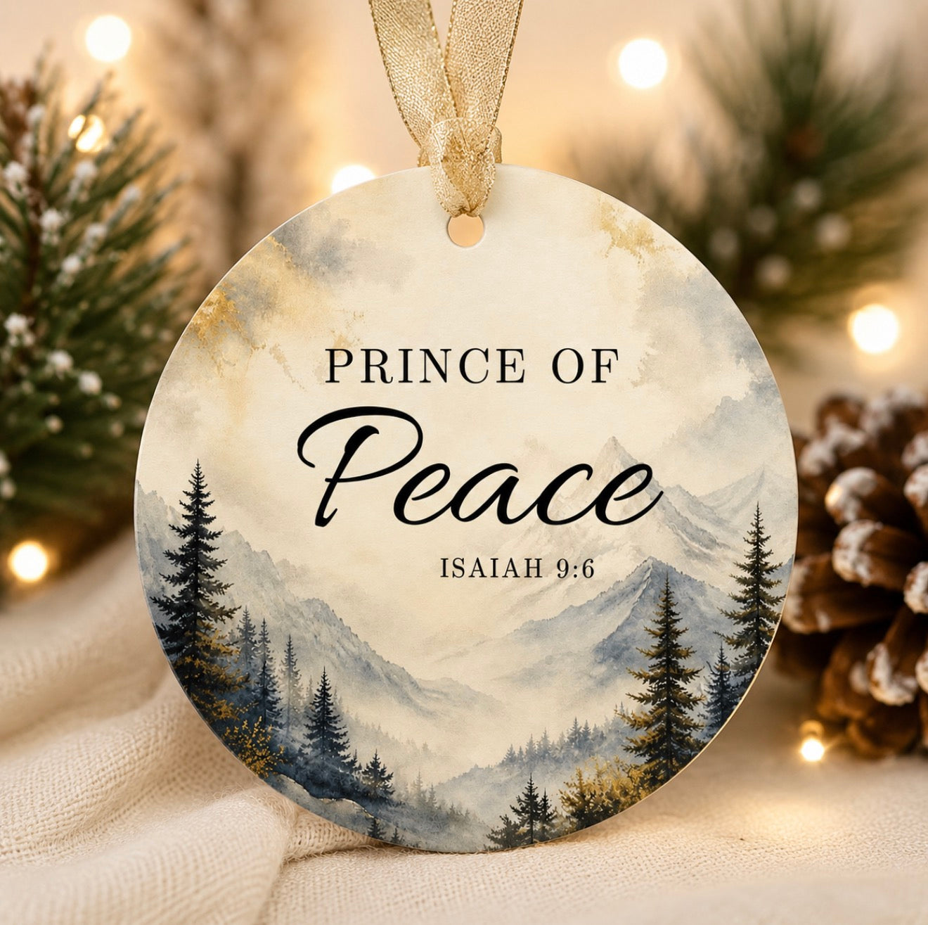 Names of Jesus Christmas Ornament Collection