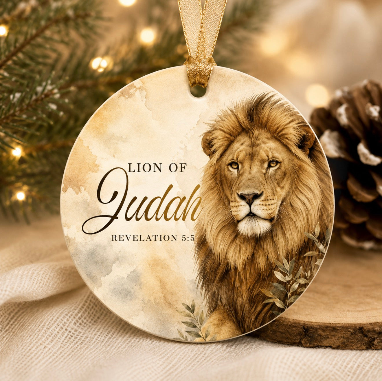 Names of Jesus Christmas Ornament Collection